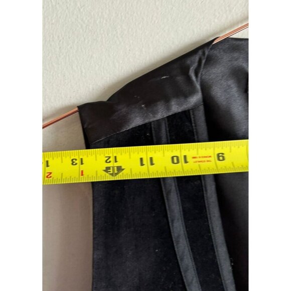 Sean John Mens Classic Sleeveless Button Down V-Neck Velvet Vest Black Sz XXL - Picture 3 of 6